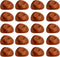 20 Pieces Plastic Mini Cowboy Hat for Crafts Mini Cowboy Hats Mini Sombrero Hats Drink Hat Cowgirl Hat Doll Hat Mini Cowgirl Hats for Drinks(Brown...
