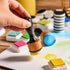 52 Pieces Mini Ink Blending Tools with Replacement Foam Pads Ink Pads Detail Blending Tools and 24 Colors Craft Ink Pad Stamps for Distressing Scr...