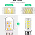 LED Appliance Microwave Light Bulb Over Stove Replacement 40W Incandescent for Refrigerator, Under Range Hood E17 Intermediate Base 3W 360lm dimma...