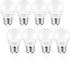 comzler 8 Pack Appliance Light Bulb E26 Base, 6000K Cool Bright Daylight Light Bulbs, 60 Watt Equivalent Small Refrigerator Bulb, A15 Light Bulb f...