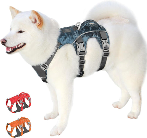 Puppy Harness Escape Proof Dog Harness for Small Dogs - Waterproof Reflective Breathable Dog Vest with Handle for Daily Walking, Training (Gray, X...
