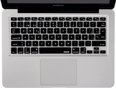 Spanish Language Keyboard Cover Silicone Skin for Macbook Pro 13 15 17 Inch...