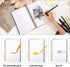 Yoment 5.5" x 8.5" Sketchbook for Drawing Small Spiral Bound Sketch Pad for Kids Hardcover Sketch Book(68lb/100gsm) Artist Drawing Blank Paper Not...