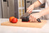 Ergo Chef Fastedge 2 Stage Knife Sharpener, Tabletop Kitchen Knife Sharpener, Tungsten Carbide and Ceramic Inserts, Red...