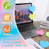 Heart Sticky Notes Cute 240 Sheets Heart Shape Sticky Memo Pads Self-Stick Note Pads Colorful Removal Easy to Post for Home Office School Business...