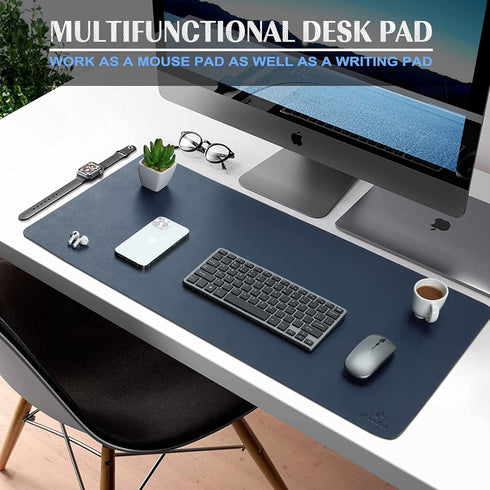 K KNODEL Large Desk Mat, Office Desk Pad, Computer Desk Mat, Laptop Mat for Desk, Desk Protecor Mat, Desktop Mat, Desk Writing Pad, Desk Blotter P...