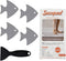Bathtub Stickers Non-Slip, 24 PCS Safety Shower Treads Adhesive Appliques with Premium Scraper (Gray)...