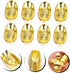 20pcs Iron Ingot Home décor Chinese Wealth ingots i Ching feng Shui Citrine Yuan bao Statue Lucky Money Desktop Ornament House Ornaments Mini Zinc...