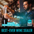 Wine Preserver Set - New 2024 Wine Vacuum Pump with 2 Reusable Wine Stoppers - Wine Sealer and Wine Saver to Keep Wine Fresh Longer - Professional...