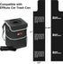 Simple Houseware 4 Gallon Trash Bags, Black, 80 Count...
