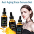 Anti Aging Skin Care Sets for Women, Vitamin C Facial Serums for Glowing Skin, 3Pcs Skincare Gift Set, Hydrating Hyaluronic Acid Serum, Retinol Se...