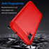 for Samsung Galaxy A04 Phone case, Shockproof, Scratch Resistant Carbon Fiber Jacket, Soft TPU,for Galaxy A04 case (Red)...