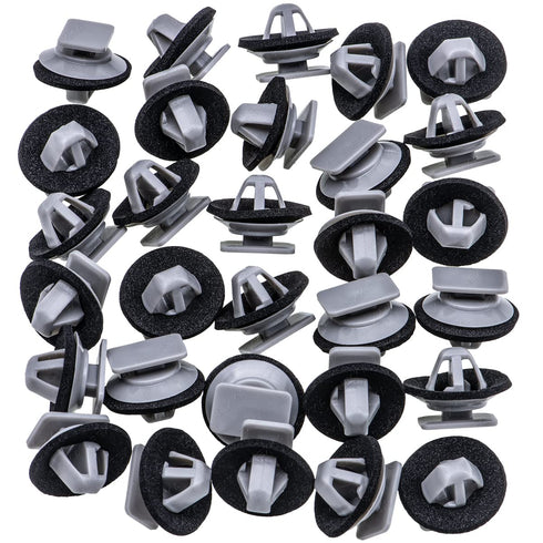 Rexka Stone Guard Moulding Clip for Mazda KD53-51-SJ3A CX-5 (Pack of 30)...