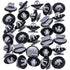 Rexka Stone Guard Moulding Clip for Mazda KD53-51-SJ3A CX-5 (Pack of 30)...