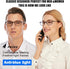 AQWANO 4-Pack Reading Glasses Mens Women 2.0 Computer Blue Light Blocking, Lightweight TR90 Flexible Frame Anti Glare Eye Strain Readers Eyeglasse...