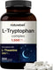 NatureBell L Tryptophan 1300mg with L Theanine 200mg, 300 Capsules | Active Free Form, Plant Based Supplement – Calm Formula, Supports Relaxation ...