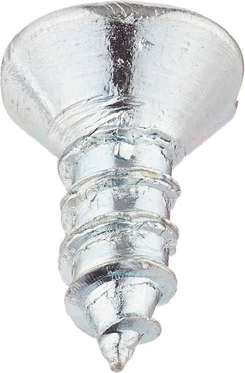 014973474010 Phillips Flat Wood Screws, 6 x 3/8, Piece-100, zinc...