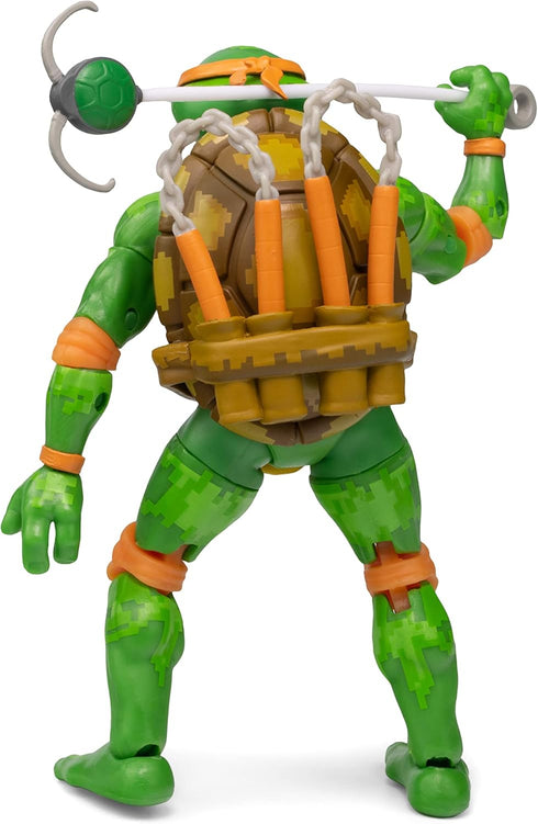 The Loyal Subjects Teenage Mutant Ninja Turtles 'Arcade Game' Michelangelo BST AXN 5-inch Action Figure...