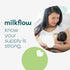 UpSpring Milkflow Electrolyte Breastfeeding Supplement Drink Mix Fenugreek-Free, Moringa & Blueberry Acai Flavor, Lactation Supplement to Support ...