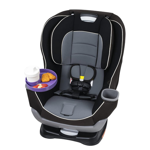 Travel Tray Round, USA Made Easily Convert Your existing Cup Holder to a Tray and Cup Holder for use in a Car Seat, Booster, Stroller, Golf Cart a...