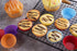 Silicone Cupcake Liners Reusable Silicone Baking Cups Nonstick Muffin Molds Easy Clean Silicone Muffin Liners, 24 Pieces in 8 Rainbow Colors...