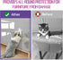 Furniture Cat Scratch Protector - 12 Pcs Clear Self-Adhesive Cat Couch Protectors, Furniture Protectors from Cat Scratching, couch corner protecto...