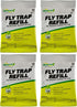 RESCUE! Reusable Fly Trap Refill – Outdoor Use - 4 Pack...