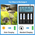 Ni-Mh 800mAh 1.2V AA Rechargeable Batteries Ni-Mh, Double A Batteries for Solar Lights, Garden Lights, Pack of 12, Pre-Charged...