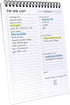 To Do List Notepad: With Multiple Functional Sections - 6.5 x 9.8" 60 Sheets - Spiral Daily Planner Notebook - Task CheckList Organizer Agenda Pad...