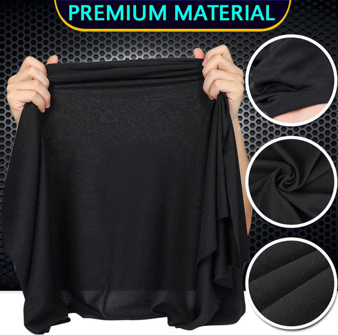 Facmogu Speaker Grill Cloth, 67"x20" Speaker Cloth Speaker Cover Fabric Stereo Mesh Replacement for Home Speakers, Stage Audio Speakers and Vintag...