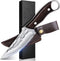 Fixed Blade Hunting Knife, 8.5-inch Bushcraft Survival Tactical Knife with Sheath and Non-Slip Ergonomic Handle for Camping, Outdoor, Bushcraft...