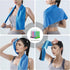 4 Pack Cooling Towels (40"x12"), Cooling Towels for Neck and Face, Gym Towel for Working Out, Soft Breathable Microfiber Ice Towel for Yoga Sport ...