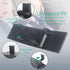 Rear View Mirror for Car,11.8" Convex Panoramic Wide Angel View Mirrors Extender,Chrome Tint Anti Glare,Universal Clip on Interior Rearview Mirror...