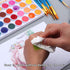 36 Colors Watercolor Paint Set, AROIC Watercolor Pan Set with 10 Nylon Brushes and 6 Refillable Water Brushes. Perfect for Adults, Children and Be...
