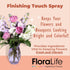 FloraLife Finishing Touch - Hydrating Multi-Nutrient Formula Spray for Fresh-Cut Flowers - 8oz...