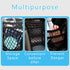 Car Organizer, Car Backseat Organizer, 3-Layer Car Mesh Organizer, Four-Side Elasticity Car Purse Net, Barrier of Backseat Pet Kids, Car Interior ...