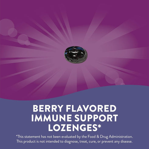 Nature’s Way Sambucus Organic Zinc Lozenges, Elderberry and Zinc Lozenges with Vitamin C, Certified Organic, 24 Lozenges...