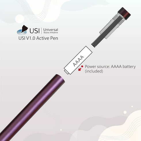 USI Stylus Compatible with Chromebook Lenovo Flex 5 13'',Duet, HP Chromebook x360 14c, x360 12b, ASUS Chromebook C436 and Samsung Galaxy Chromeboo...