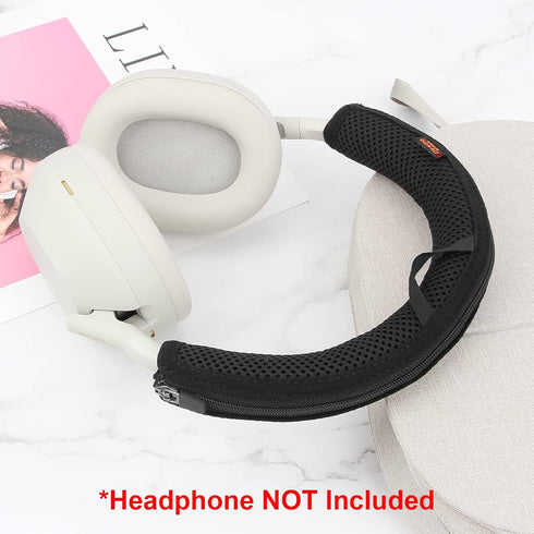 Desing Wish WH-1000XM5 Headband Cover Air Mesh Fabric Replacement Headphone Headband Cushion Pad Cover Compatible with Sony WH-1000XM5 Headphone H...