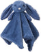 Apricot Lamb Stuffed Animals Navy Blue Bunny Rabbit Security Blanket Infant Nursery Character Blanket Luxury Snuggler Plush Baby Lovey(Navy Blue B...