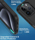 for iPhone 15 Pro Case, with Built in Screen Protector Heavy Duty Drop Protection, Full Body Rugged Shockproof Dust Proof Protective Phone Cover f...