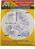 Aunt Martha's Iron On Transfer Patterns for Stitching, Embroidery or Fabric Painting, Days of the Week Patterns, Set of 5...