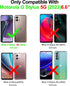 JAME for Moto G Stylus 5G 2023 Case, Slim Soft Shockproof Protective Case for Motorola G Stylus 5G Case 2023, with Invisible Ring Kickstand for Mo...