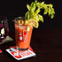 Pavilion - Bloody Mary - 4 Piece Sentiment, Pattern and Character Coaster Set With Box Holder - 4 Inch...