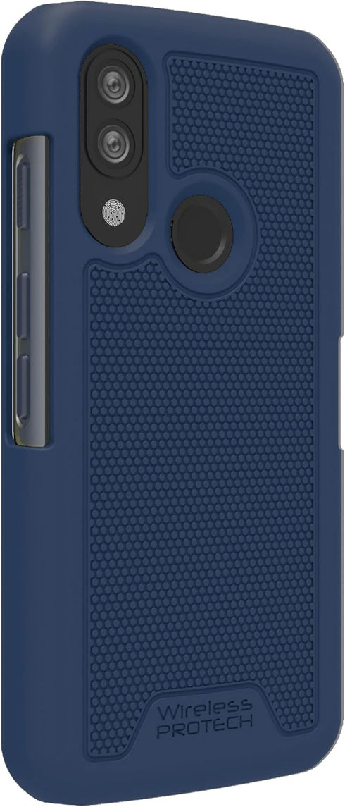Case Compatible with CAT S62 and CAT S62 PRO phones, Protective Hard Shell Case (Navy Blue)...