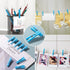 60PCS Baby Shower Clothespin Games Boy Plastic Mini Clothes Pins 1.4 inch for Party Decorations,DIY Crafts(Blue)...