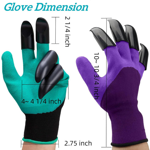 Garden Gloves with Claws, Breathable Gardening Work Gloves for Digging, Claw Gardening Gloves for Planting, Puncture Resistant Garden Gloves Best ...