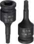 uxcell T20 Impact Torx Bit Socket, 1/4" Square Drive 35mm Length CR-MO Metric Sizes...