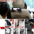 Car Seat Headrest Hooks - Cute Cartoon Cat Hook Vehicle Hanger for Purses, Bags, Coats, Umbrellas Holder (2pc Black)...