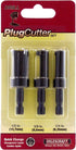 Milescraft 5340 Plug Cutter Set, 3-Piece...